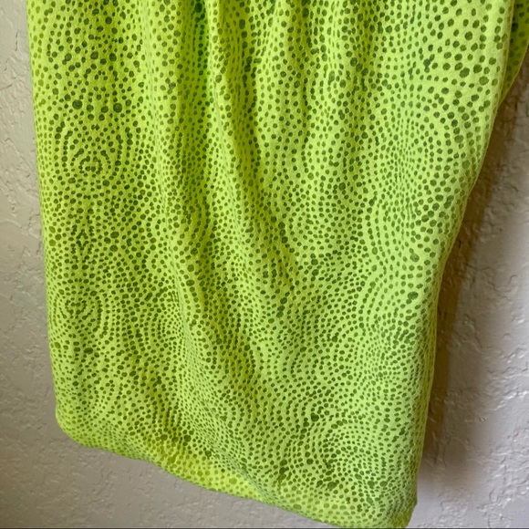 {Prana} Athletic Mika Neon Yellow Tank Size Small - Picture 5 of 9